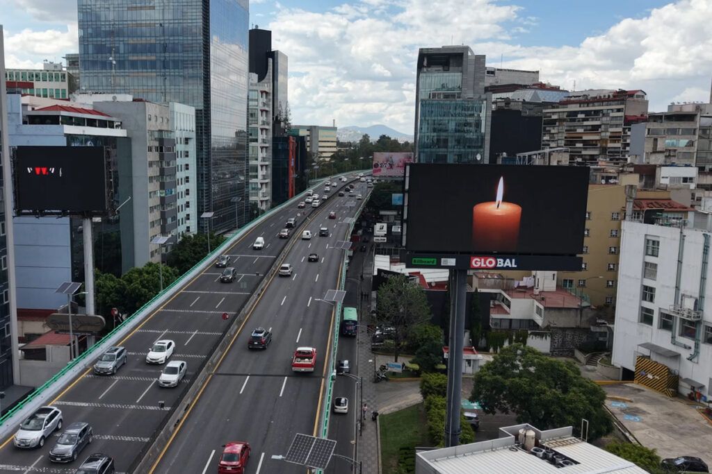 Global Vía Pública participa en la iniciativa global por la paz 2025