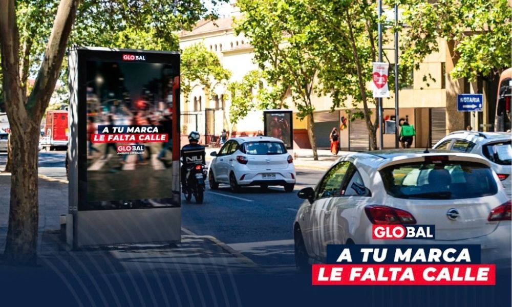 A tu marca le falta calle: Global lanza campaña Latam